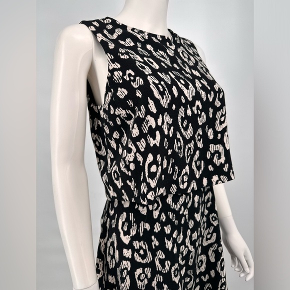 Banana Republic Open Back Leopard Print Dress - Picture 3 of 8